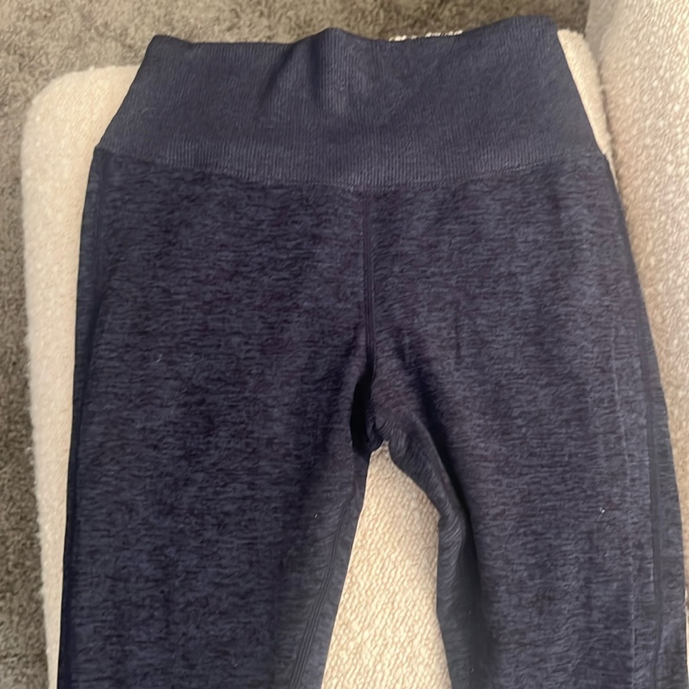 High-Waist Alosoft Lounge Legging navy blue